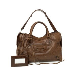 Balenciaga The City Leather Shoulder Bag